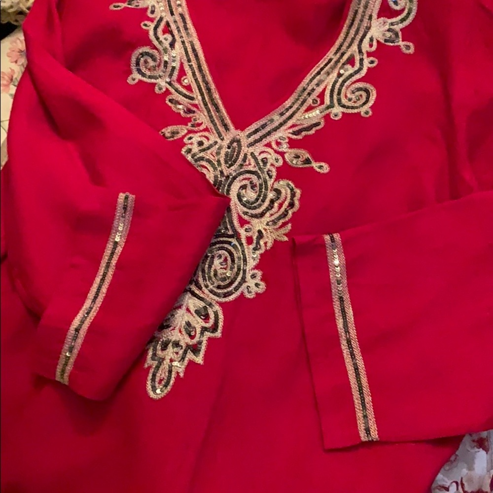 Red tunic - Picture 4 of 4